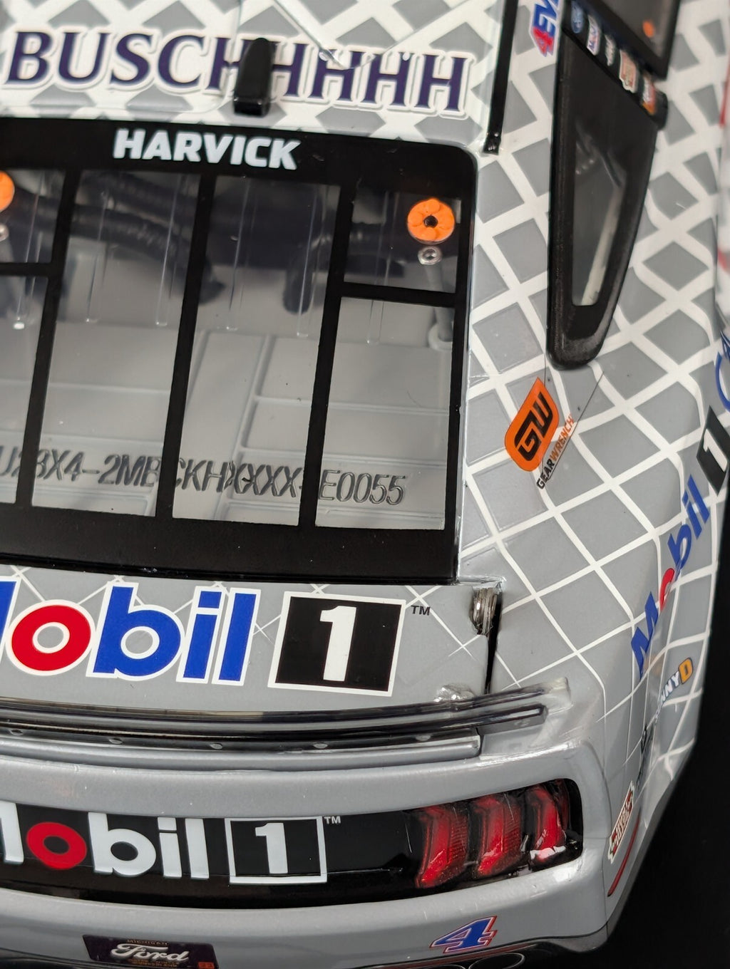 Kevin Harvick #4 Mobil 1 Car Care 2023 Mustang RCCA Elite 1:24 DIN 55/113