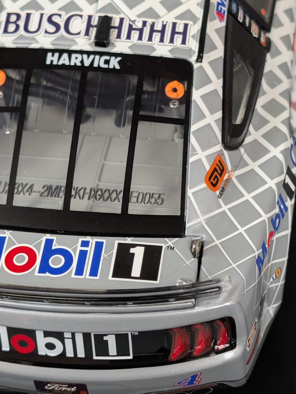 Kevin Harvick #4 Mobil 1 Car Care 2023 Mustang RCCA Elite 1:24 DIN 55/113