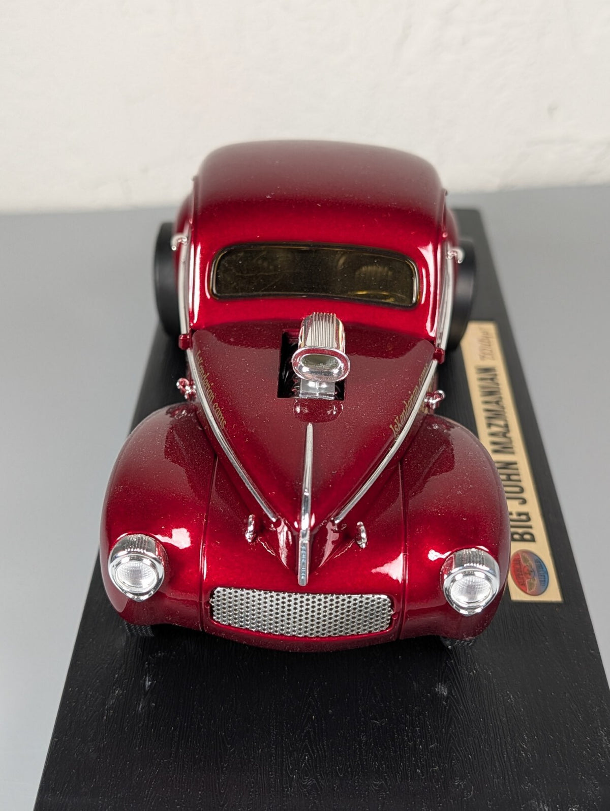 Supercar Collectibles Big John Mazmanian 1941 Willys Gasser 1:18 Diecast NHRA