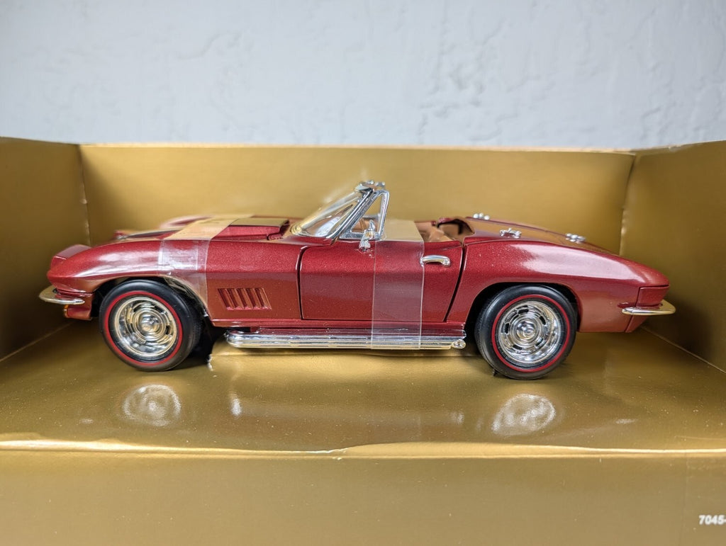 ERTL Peach State 1967 Chevy Corvette Metallic Maroon 7045 L-88 NIB
