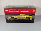 Kyosho 1:18 Ferrari 575 GTC Evoluzione Yellow 08392C Diecast Race Car with Box
