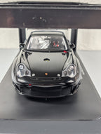 AutoArt 1:18 Porsche 911 996 GT3 RSR Plain Body Version Black Diecast Car