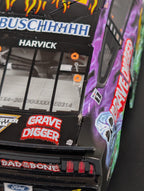 Kevin Harvick #4 Grave Digger 2021 Mustang Monster Jam 1:24 DIN 314/4807
