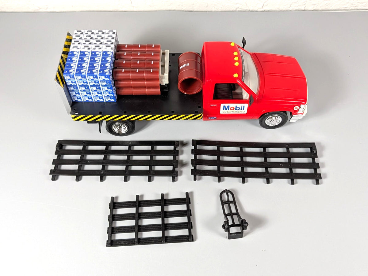 1996 Mobil Limited Edition Collector's Toy Truck #4 Stake Bed 1:24 Scale Boxed