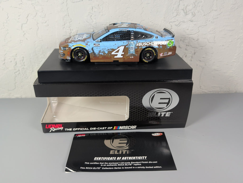 2021 Kevin Harvick #4 Busch Light Dirt Car 1:24 Diecast Lionel RCCA Elite