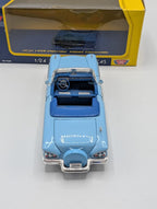 Motor Max 1958 Chevrolet Impala Convertible Light Blue 1:24 Die-Cast 73200