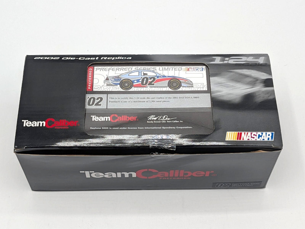 2002 Team Caliber Preferred 1:24 Daytona 500 Pontiac Grand Prix Diecast #02