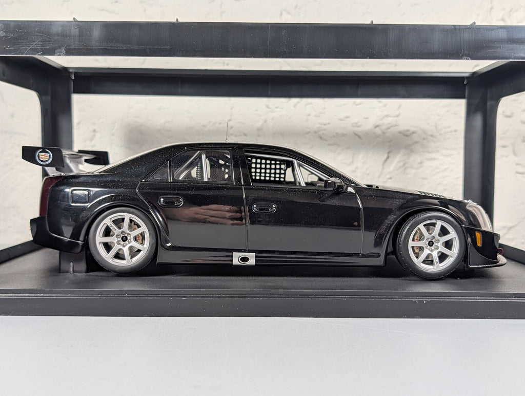 AutoArt 1:18 Cadillac CTS-V Race Car Plain Body Black Limited 3000 Diecast