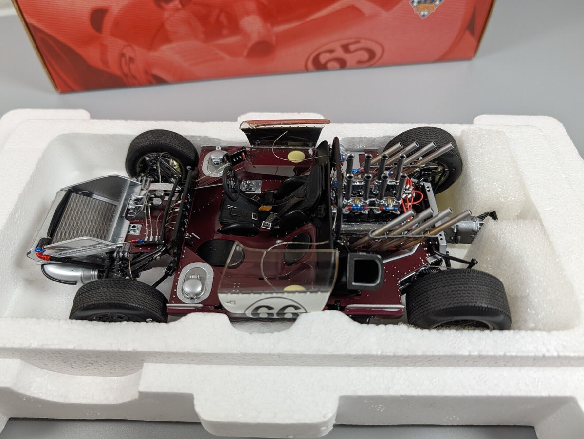 Exoto 1:18 Chaparral 2 #66 1965 Bridgehampton Hap Sharp Shark Fin Diecast NM