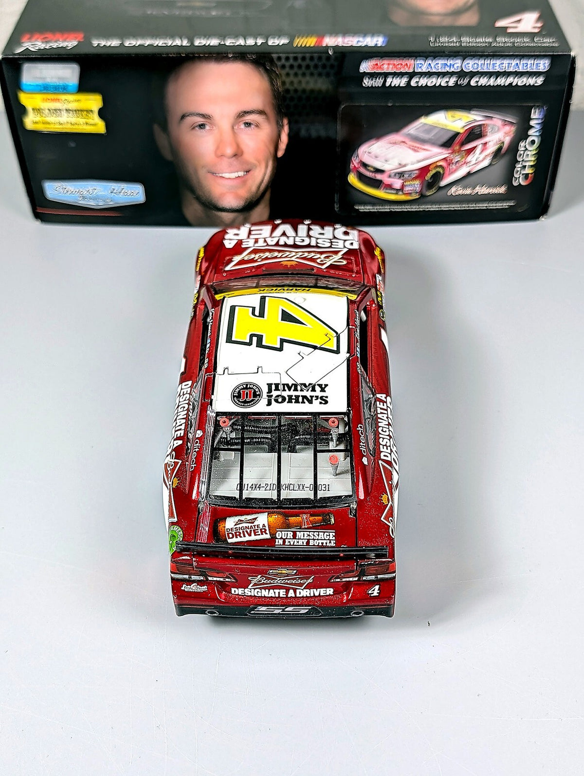 Kevin Harvick #4 Budweiser Designate a Driver 2014 SS Color Chrome DIN 31/72