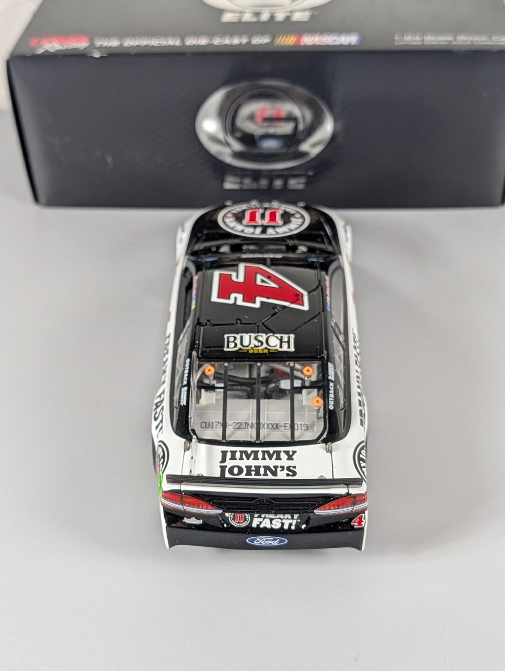 Kevin Harvick #4 Jimmy John's 2017 Ford Fusion RCCA Elite 1:24 DIN 19/125