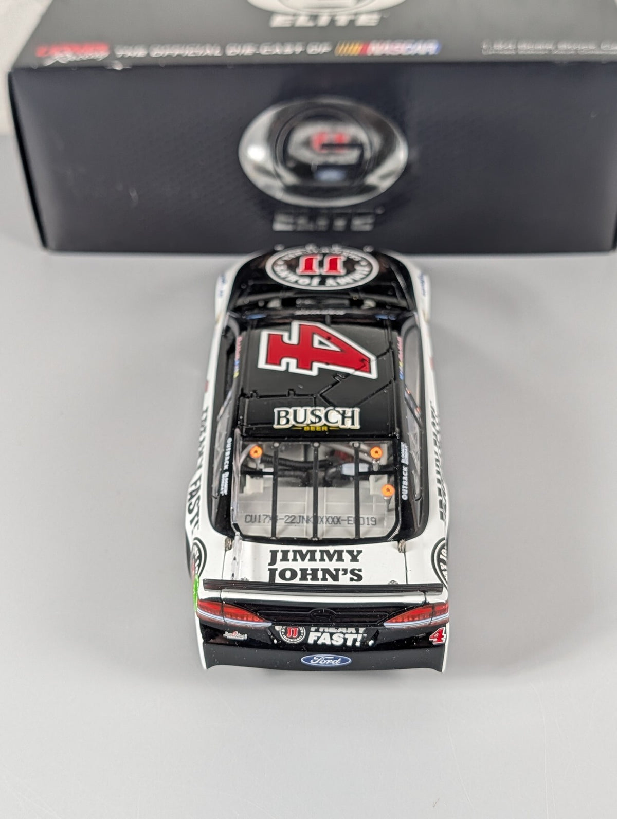 Kevin Harvick #4 Jimmy John's 2017 Ford Fusion RCCA Elite 1:24 DIN 19/125