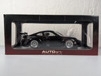AutoArt 1:18 Porsche 911 996 GT3 RSR Plain Body Version Black Diecast Car