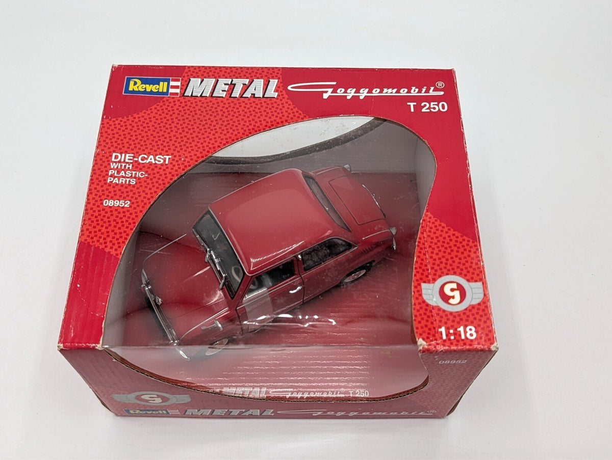 Revell Metal Goggomobil T250 1:18 Diecast 08952 Maroon Microcar Never Removed