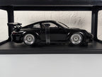 AutoArt 1:18 Porsche 911 996 GT3 RSR Plain Body Version Black Diecast Car