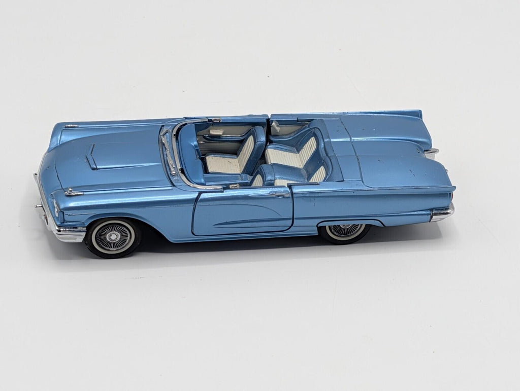 Franklin Mint 1956 Blue Ford Thunderbird 1:43 Scale Diecast Model Car READ