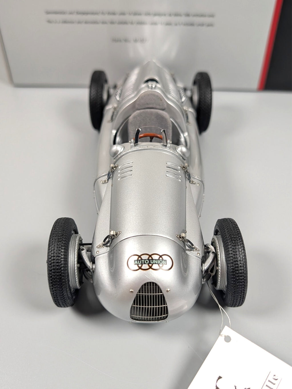 CMC 1:18 Auto Union Type D 1938-1939 Silver Arrow Diecast M-027 #14614 Mint