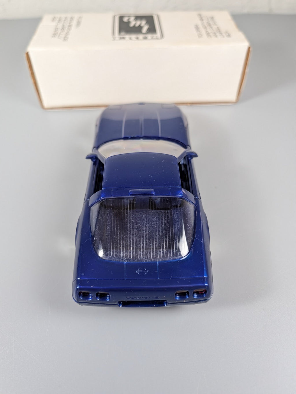 AMT Ertl 1994 Chevrolet Corvette ZR-1 Promo Car 1:25 Admiral Blue Met w/ Box