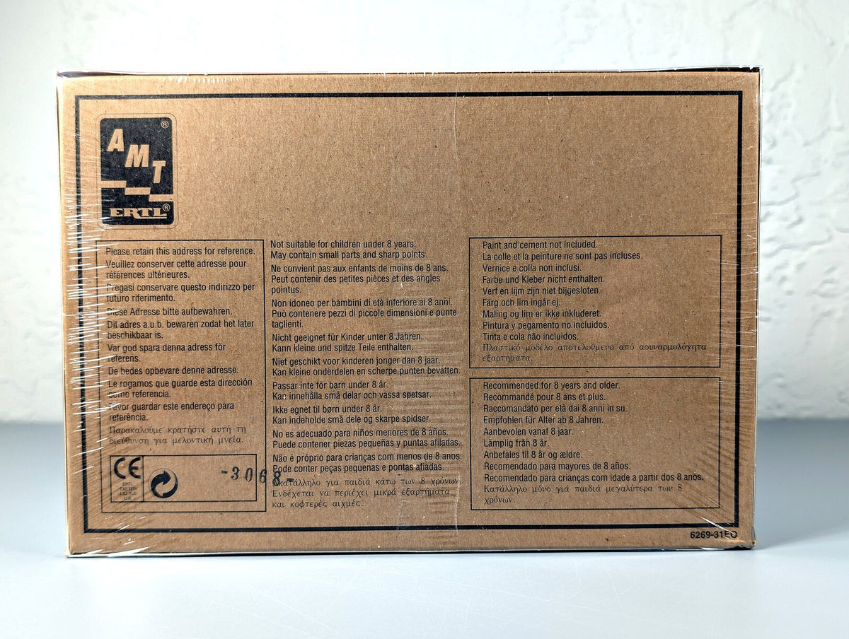 AMT ERTL 1960 Chevy Custom Fleetside Pickup 1:25 Model Kit Open Box