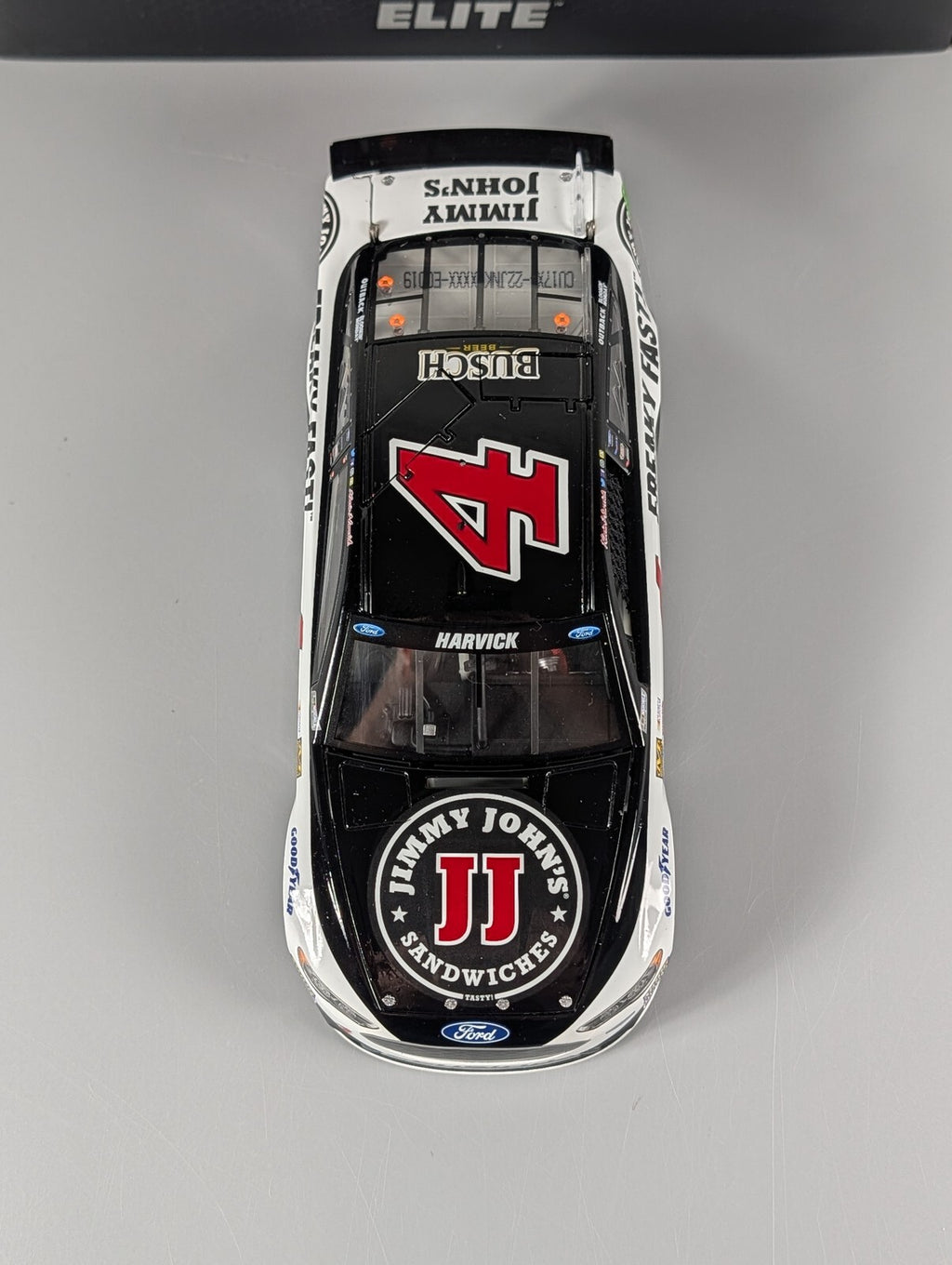 Kevin Harvick #4 Jimmy John's 2017 Ford Fusion RCCA Elite 1:24 DIN 19/125