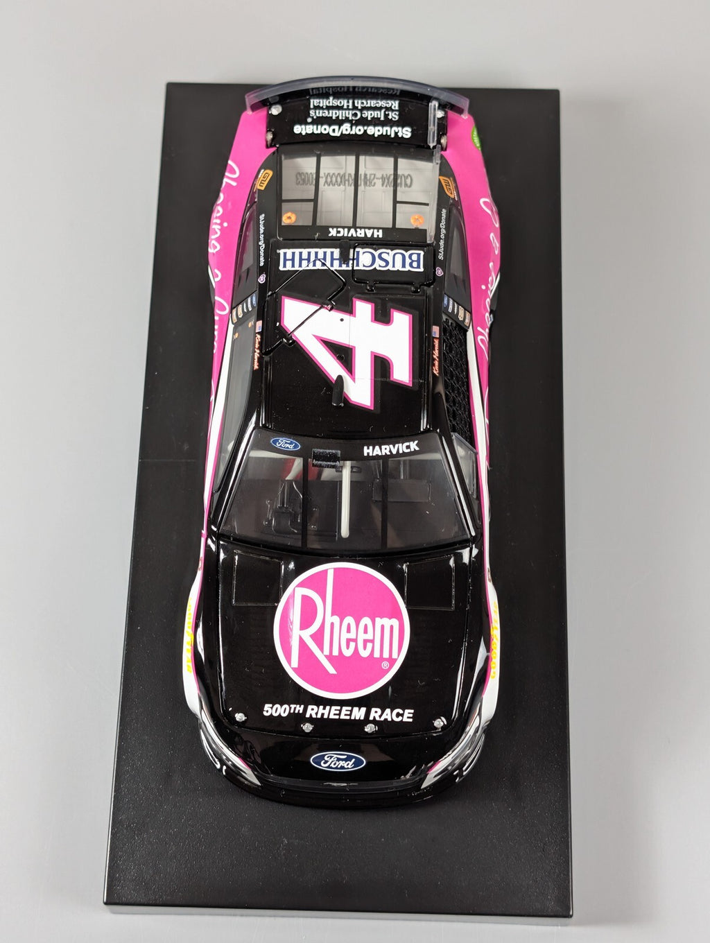 Kevin Harvick #4 Rheem Chasing a Cure 2022 Mustang RCCA Elite 1:24 DIN 53/136