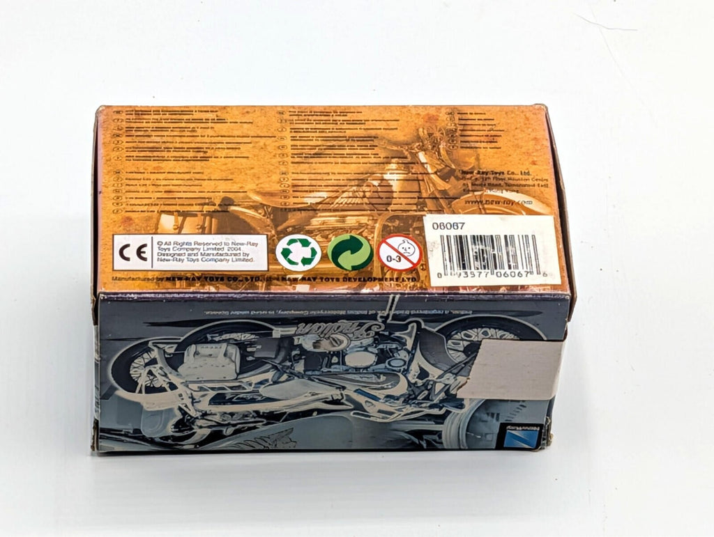 New-Ray Indian V-2 (1912) 1:32 Die-Cast Motorcycle Replica Indian Collection NIB