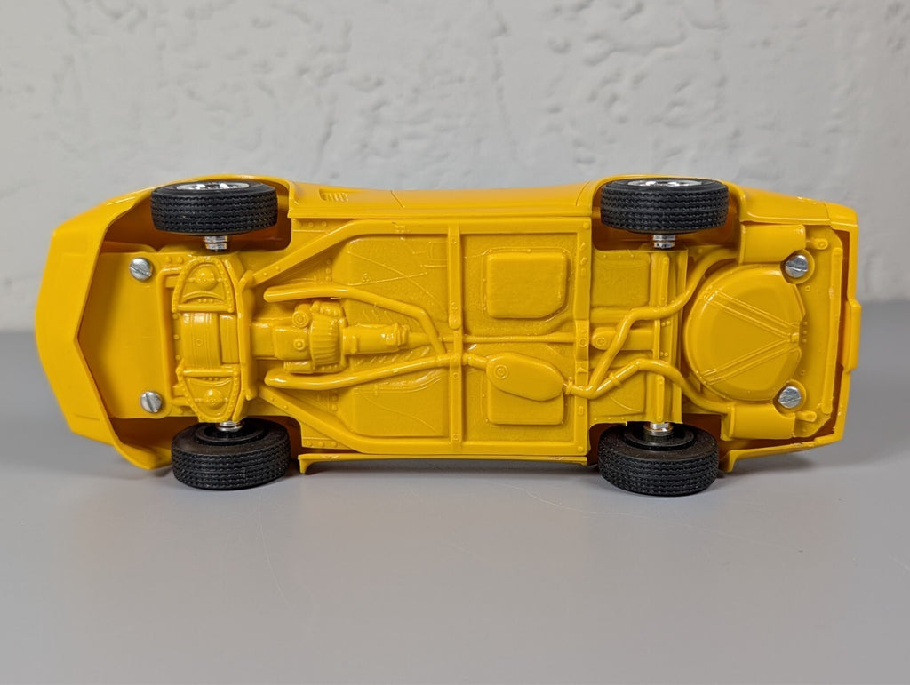 1980 Chevrolet Corvette AMT Dealer Promo Model 1:25 Yellow w/Box Mint