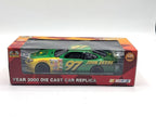 2000 Chad Little #97 John Deere NASCAR 1/24 Diecast White Knuckle Racing Caliber
