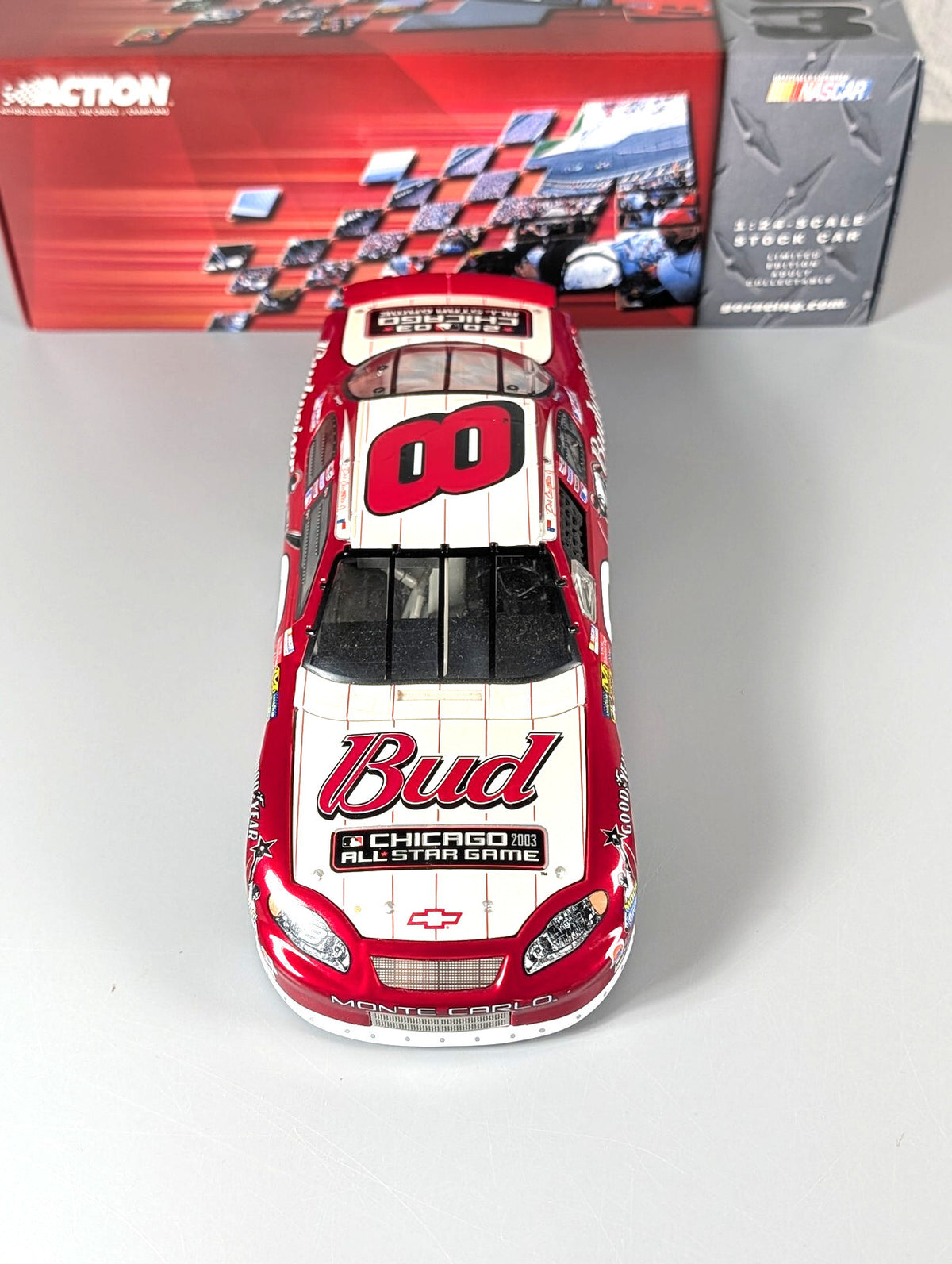 Dale Earnhardt Jr #8 Budweiser MLB All-Star Game 2003 Monte Carlo Action 1:24