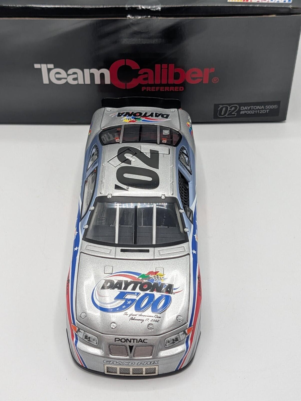 2002 Team Caliber Preferred 1:24 Daytona 500 Pontiac Grand Prix Diecast #02