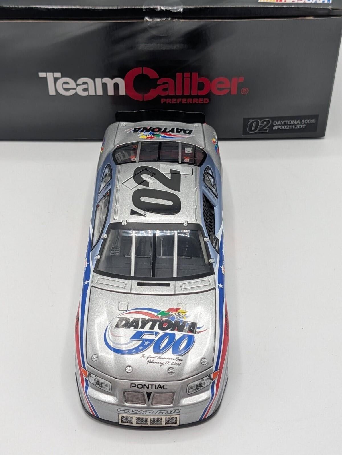 2002 Team Caliber Preferred 1:24 Daytona 500 Pontiac Grand Prix Diecast #02