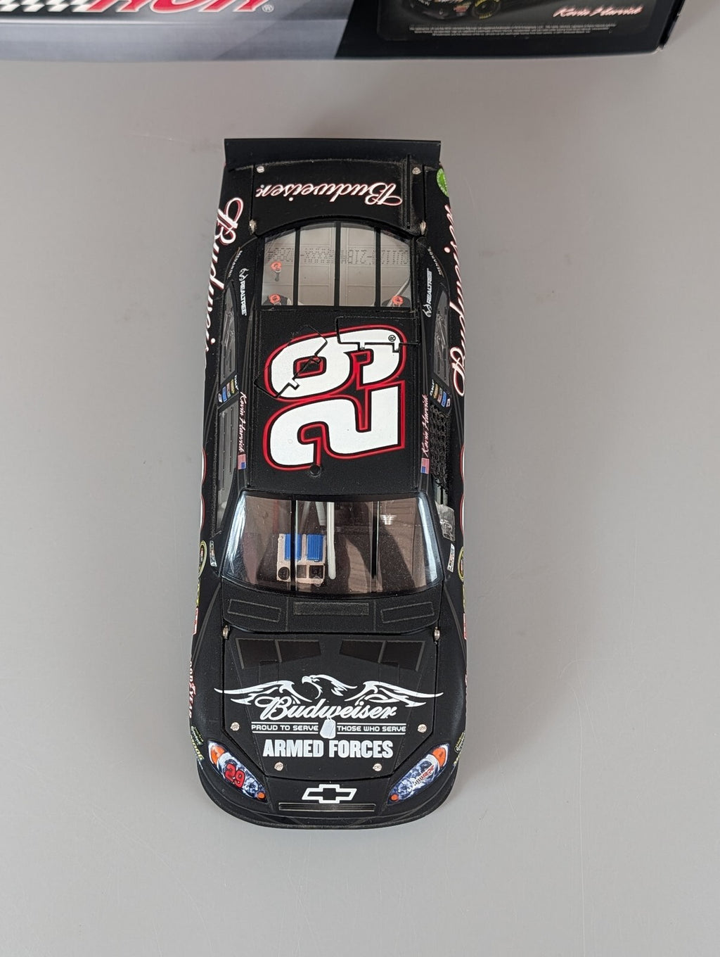 Kevin Harvick #29 Budweiser Military Tribute 2011 Impala 1:24 DIN 2884/3702