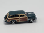 1987 Franklin Mint Precision Models Green  Ford Woody Wagon 1:43