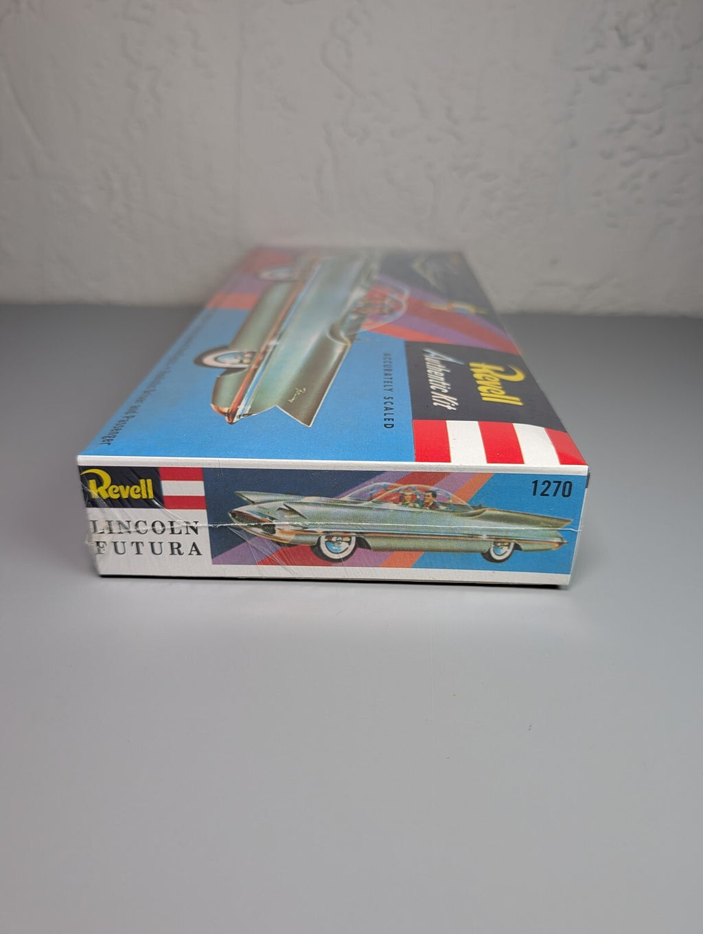 Revell Lincoln Futura Model Kit 1270 Authentic Kit Factory Sealed Unbuilt New
