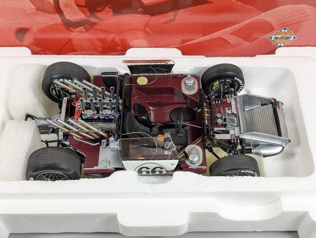 Exoto 1:18 Chaparral 2 #66 1965 Bridgehampton Hap Sharp Shark Fin Diecast NM