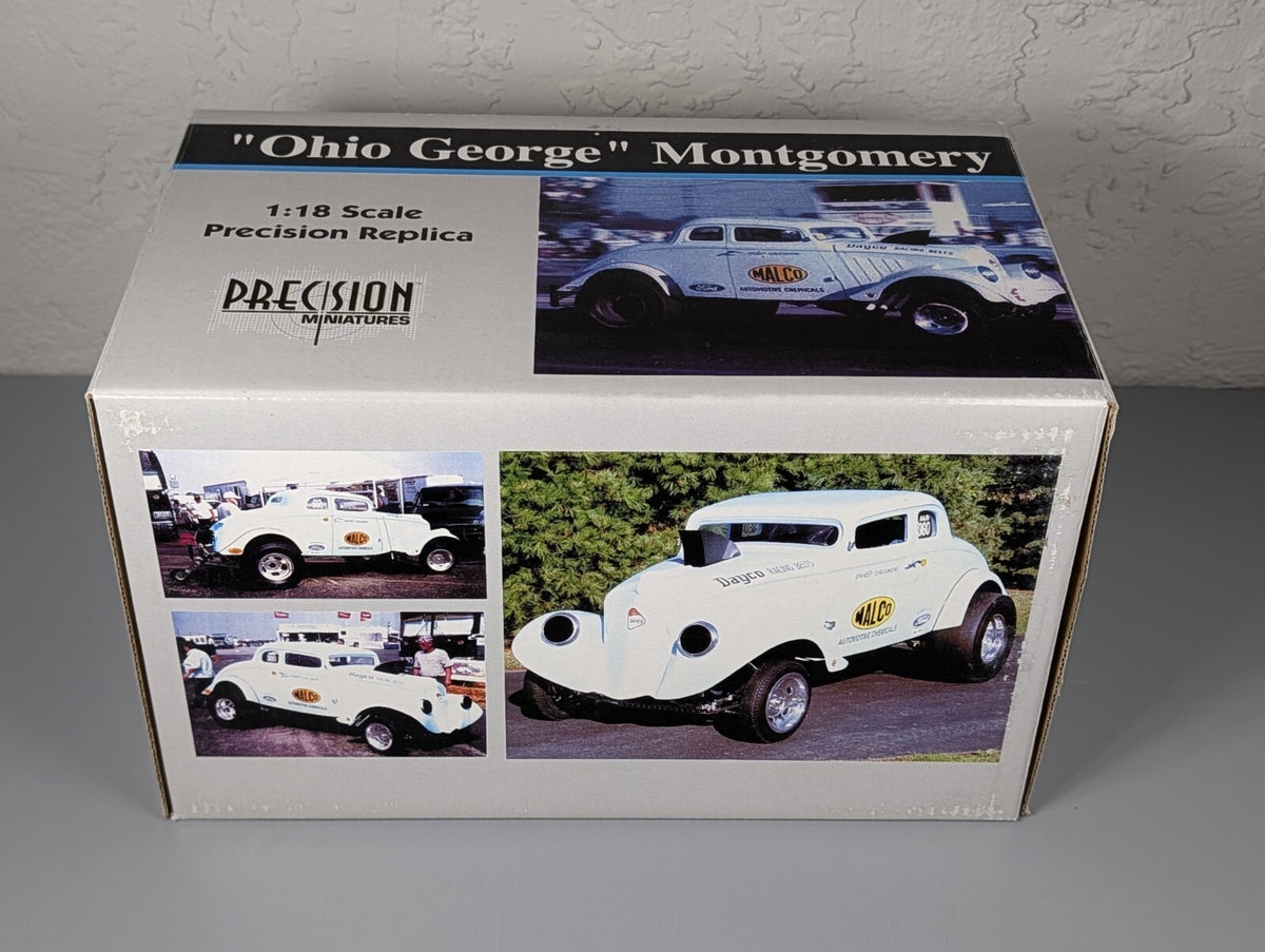 “Ohio George” Montgomery ‘33 Willys Gasser drag race 1:18 1933 Precision Malco