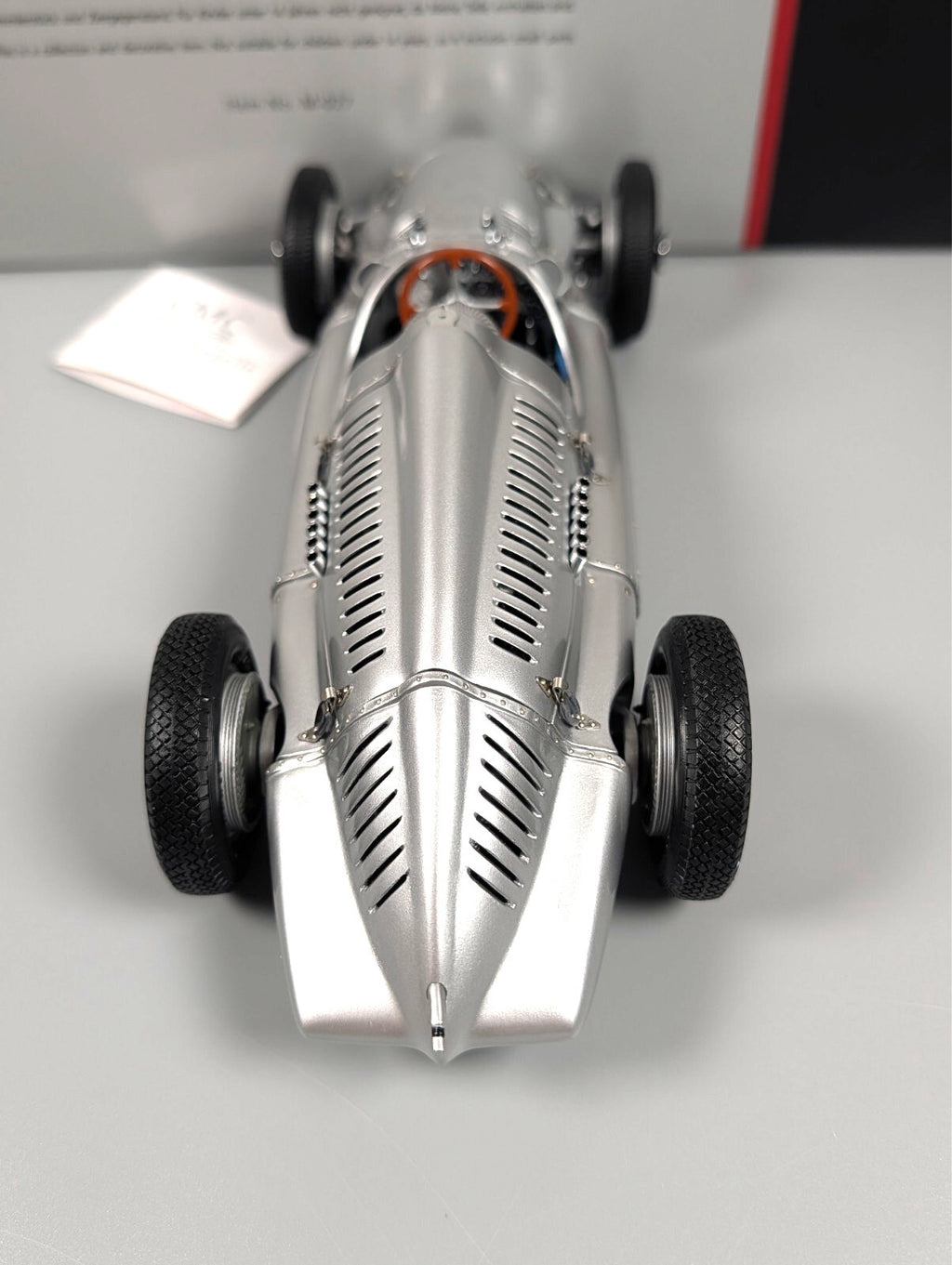 CMC 1:18 Auto Union Type D 1938-1939 Silver Arrow Diecast M-027 #14614 Mint
