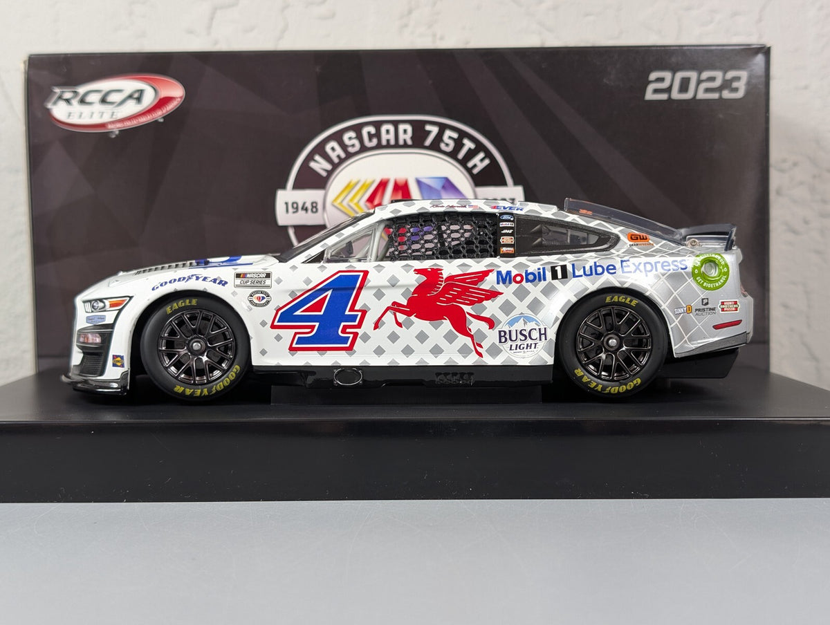 Kevin Harvick #4 Mobil 1 Car Care 2023 Mustang RCCA Elite 1:24 DIN 55/113