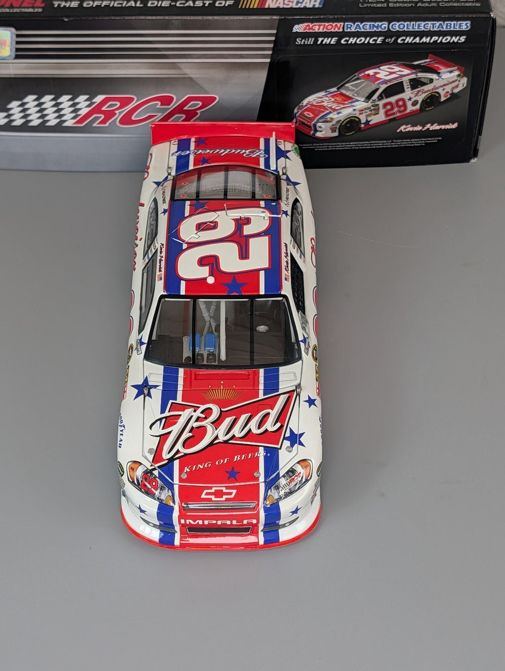 Kevin Harvick #29 Budweiser 4th of July 2011 Impala 1:24 DIN 1308/2428