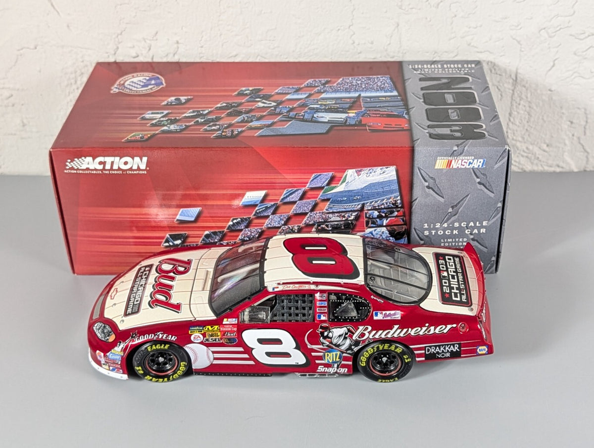 Dale Earnhardt Jr #8 Budweiser MLB All-Star Game 2003 Monte Carlo Action 1:24