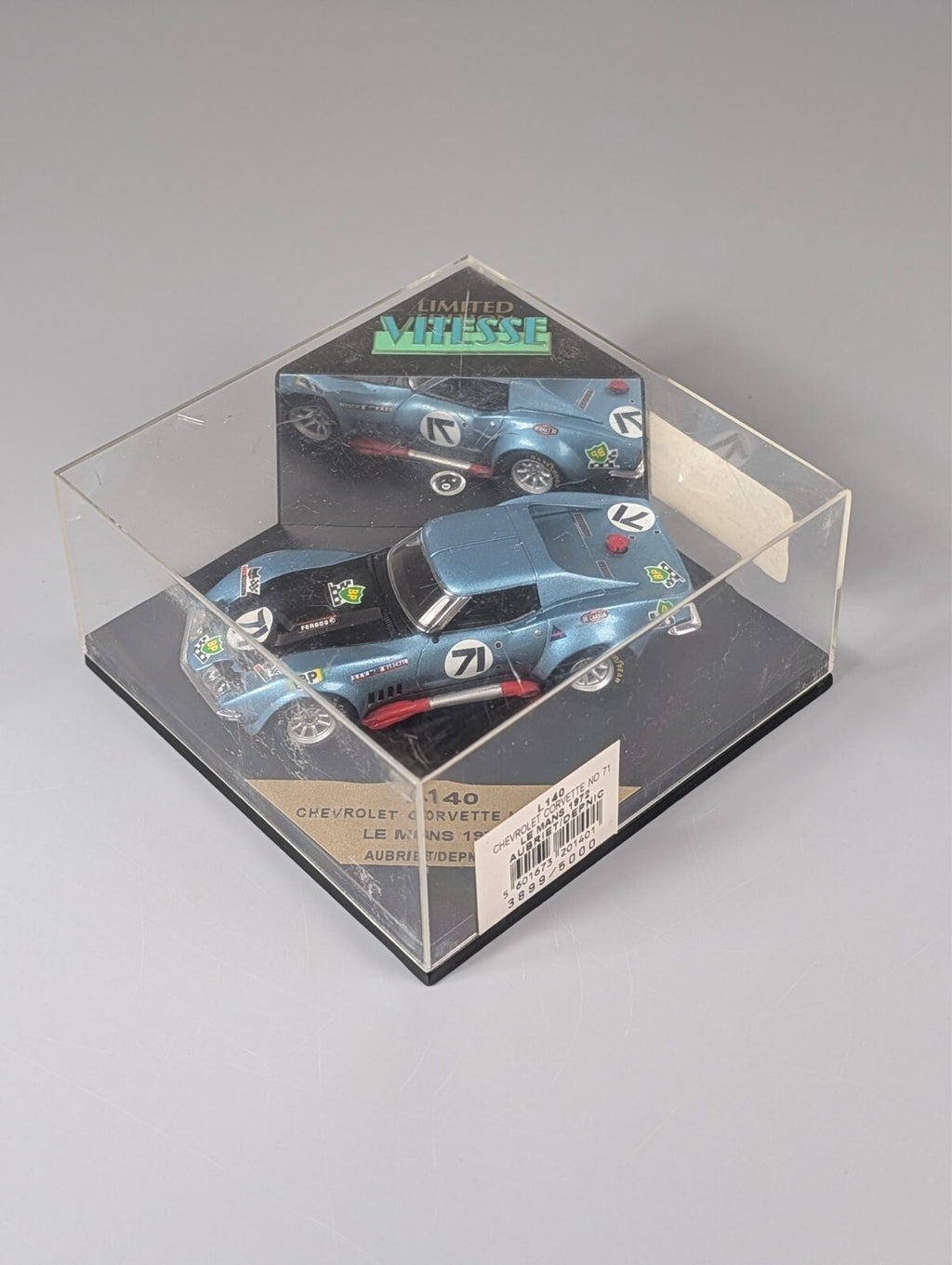Vitesse L140 Corvette #71 Le Mans 1972 Ecurie Leopard Aubriet Depnic 1:43 3899/5