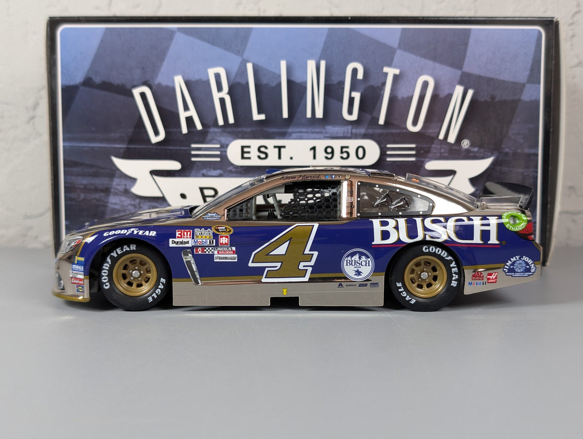 Kevin Harvick #4 Busch Darlington 2016 Chevy SS Color Chrome 1:24 DIN 45/96