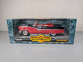 Ertl American Muscle 1956 Ford Fairlane Sunliner 1:18 Diecast Red Black NIB