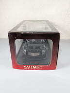 AutoArt 1:18 Cadillac CTS-V Race Car Plain Body Black Limited 3000 Diecast