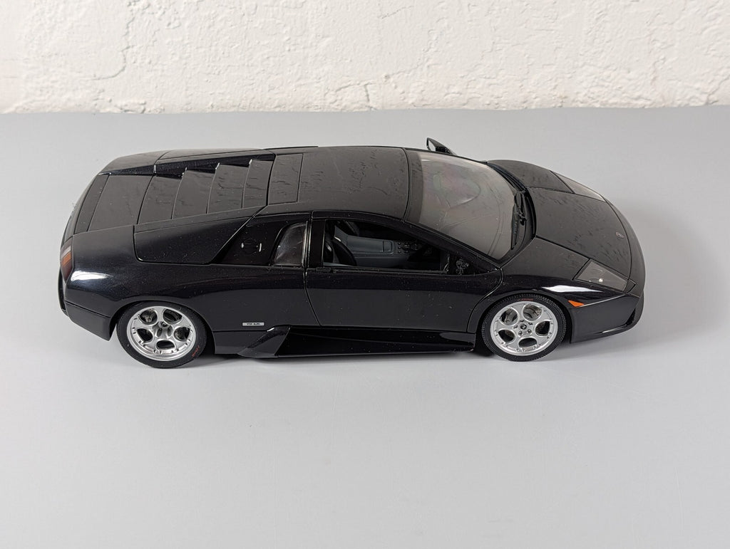 AutoArt 1:18 Lamborghini Murcielago Black Diecast Car No Box Loose Doors