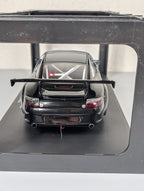 AutoArt 1:18 Porsche 911 996 GT3 RSR Plain Body Version Black Diecast Car