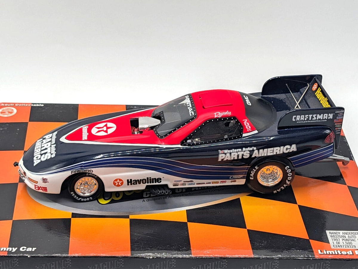 Randy Anderson 1997 Pontiac Funny Car Western Auto Havoline Action 1:24 1 of 150