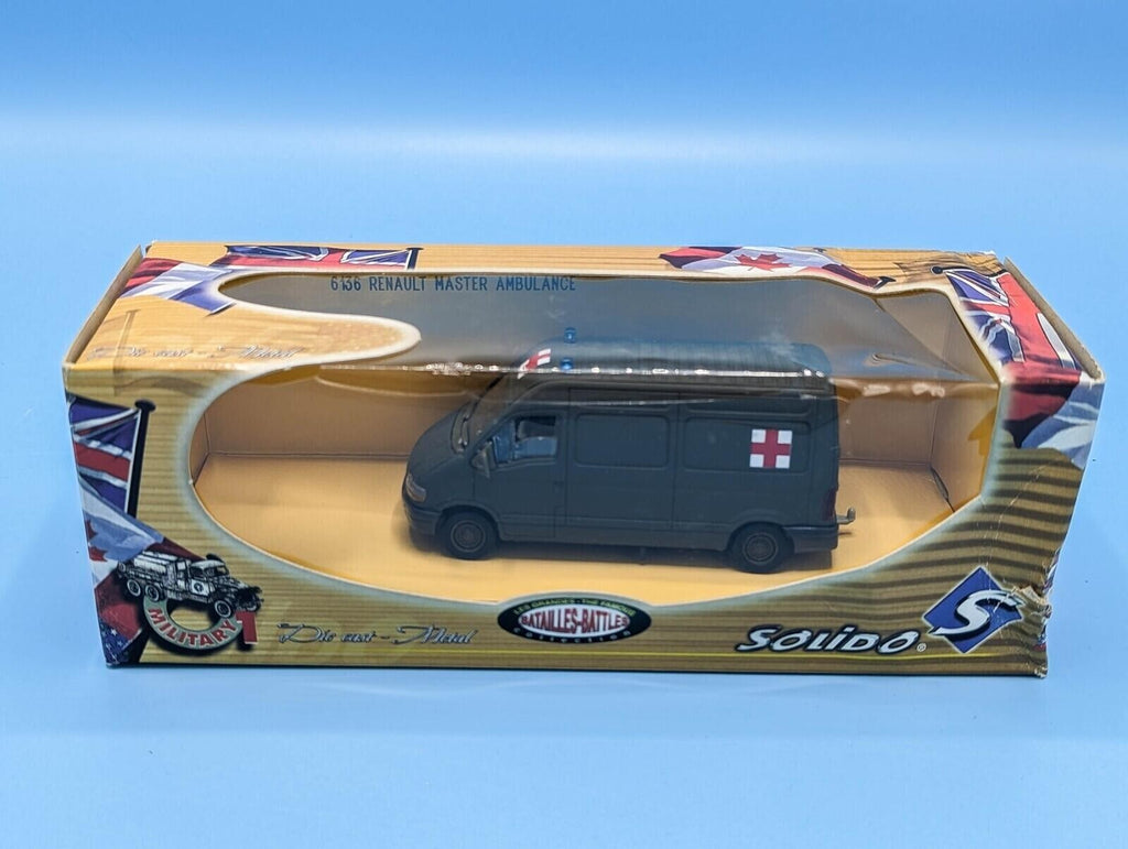 Solido 6136 Renault Master Ambulance Battles Collection Ambulance Diecast 1:50
