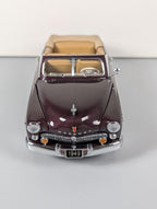 Danbury Mint 1949 Mercury Convertible 1:24 Diecast Maroon Limited Edition w/Box