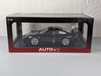 AutoArt 1:18 Porsche 911 996 GT3 RSR Plain Body Version Black Diecast Car
